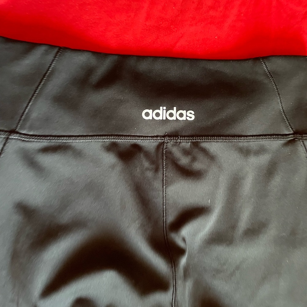 Adidas Aeroready Leggings Workout Pants Outfit Gym Fitness Size M EUC - Picture 7 of 10